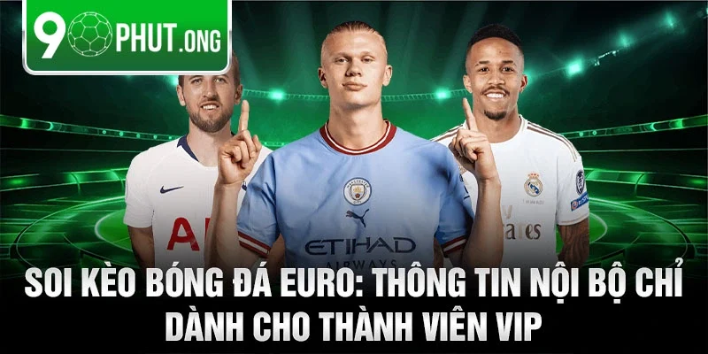 Soi kèo bóng đá Euro: Thông tin nội bộ chỉ dành cho thành viên VIP